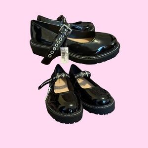 Torrid Lug-Sole Mary Jane Flat – Black – Size 10 (NWT)